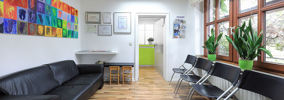Wartezimmer, Praxisräume